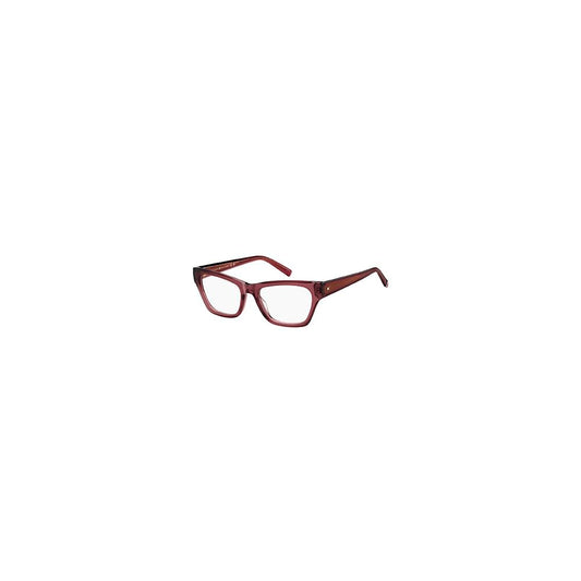 Tommy Hilfiger Burgundy Acetate Glasses (Frames) 1728,67345776800,Accessories,Burgundy,Glasses (Frames) - Glasses and Sunglasses - Accessories,Glasses and Sunglasses - Accessories,New with tags,Tommy Hilfiger,Women
