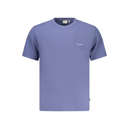 Pepe Jeans Blu Cotton Men T-Shirt 1728,67403481248,Blue,Clothing,L,M,Men,New with tags,Pepe Jeans,S,T-Shirts - Clothing,T-Shirts - T-Shirts - Clothing,XL,XXL