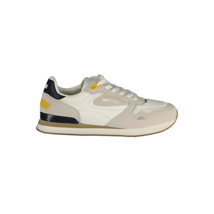 Gas White Polyester Men Sneaker 1728,67403481248,Athletic - Sneakers - Shoes,EU40/US7,EU41/US8,EU42/US9,EU43/US10,EU44/US11,EU45/US12,EU46,Gas,Men,New with tags,Shoes,Sneakers - Shoes,White