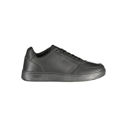 Gas Black Polyurethane Men's Sneaker 1728,67403481248,Athletic - Sneakers - Shoes,Black,EU40/US7,EU41/US8,EU42/US9,EU43/US10,EU44/US11,EU45/US12,EU46,Gas,Men,New with tags,Shoes,Sneakers - Shoes