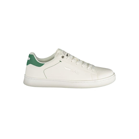 Gas White Polyester Athletic Sneakers 1728,67403481248,Athletic - Sneakers - Shoes,EU40/US7,EU41/US8,EU42/US9,EU43/US10,EU44/US11,EU45/US12,EU46,Gas,Men,New with tags,Shoes,Sneakers - Shoes,White