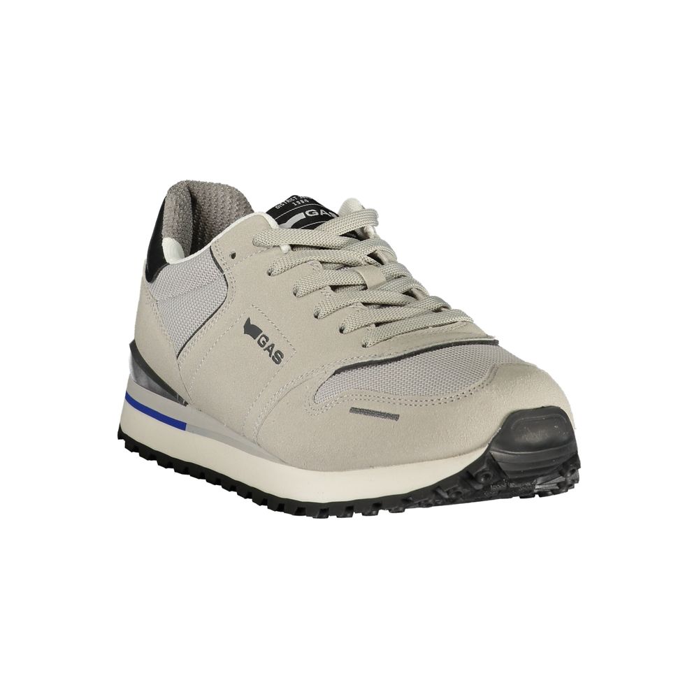 Gas Grigio Polyurethane Men Sneaker 1728,67403481248,Athletic - Sneakers - Shoes,EU40/US7,EU41/US8,EU42/US9,EU43/US10,EU44/US11,EU45/US12,EU46,Gas,Gray,Men,New with tags,Shoes,Sneakers - Shoes