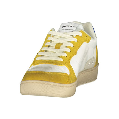 Gas White Polyester Men Sneaker 1728,67403481248,Athletic - Sneakers - Shoes,EU40/US7,EU41/US8,EU42/US9,EU43/US10,EU44/US11,EU45/US12,Gas,Men,New with tags,Shoes,Sneakers - Shoes,White
