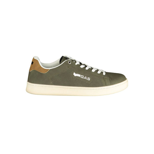 Gas Verde Poliuretano Men Sneaker 1728,67403481248,Athletic - Sneakers - Shoes,EU40/US7,EU41/US8,EU42/US9,EU43/US10,EU44/US11,EU45/US12,EU46,Gas,Green,Men,New with tags,Shoes,Sneakers - Shoes