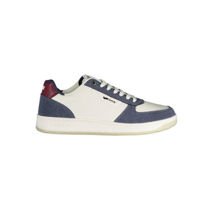 Gas White Polyurethane Men Sneaker 1728,67403481248,Athletic - Sneakers - Shoes,EU40/US7,EU41/US8,EU42/US9,EU43/US10,EU44/US11,EU45/US12,EU46,Gas,Men,New with tags,Shoes,Sneakers - Shoes,White