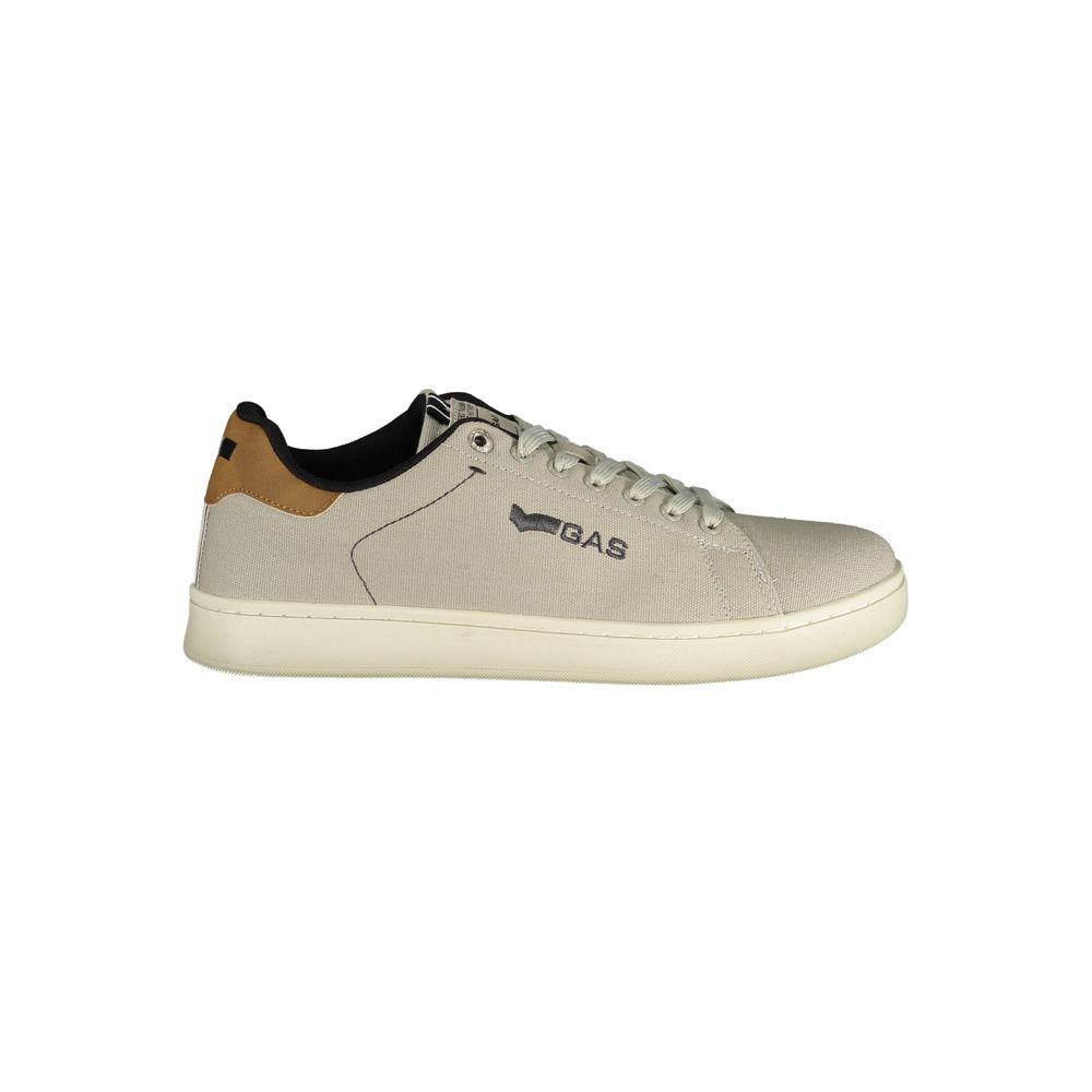 Gas Gray Polyester Athletic Sneakers 1728,67403481248,Athletic - Sneakers - Shoes,EU40/US7,EU41/US8,EU42/US9,EU43/US10,EU44/US11,EU45/US12,EU46,Gas,Gray,Men,New with tags,Shoes,Sneakers - Shoes