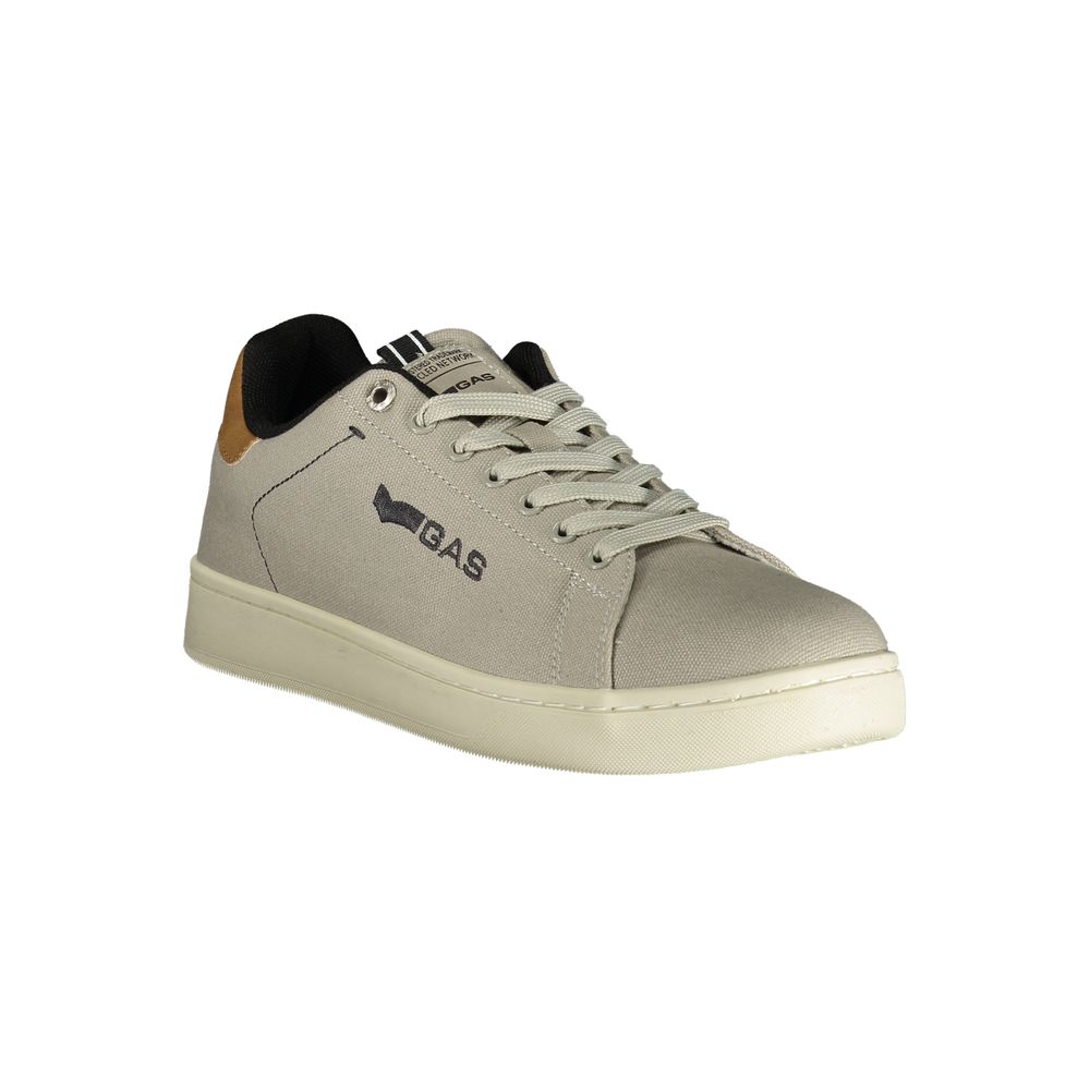 Gas Gray Polyester Athletic Sneakers 1728,67403481248,Athletic - Sneakers - Shoes,EU40/US7,EU41/US8,EU42/US9,EU43/US10,EU44/US11,EU45/US12,EU46,Gas,Gray,Men,New with tags,Shoes,Sneakers - Shoes