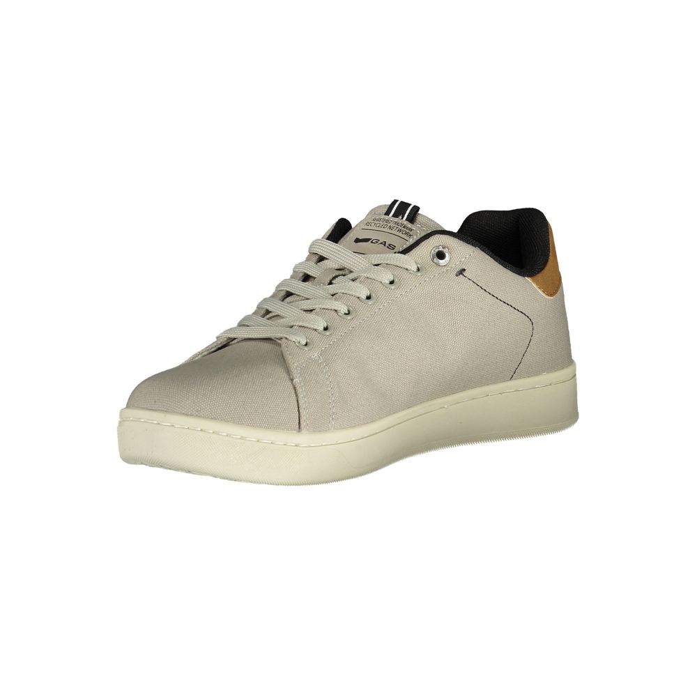 Gas Gray Polyester Athletic Sneakers 1728,67403481248,Athletic - Sneakers - Shoes,EU40/US7,EU41/US8,EU42/US9,EU43/US10,EU44/US11,EU45/US12,EU46,Gas,Gray,Men,New with tags,Shoes,Sneakers - Shoes