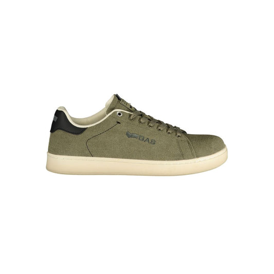 Gas Verde Polyurethane Men Sneaker 1728,67403481248,Athletic - Sneakers - Shoes,EU40/US7,EU41/US8,EU42/US9,EU43/US10,EU44/US11,EU45/US12,EU46,Gas,Green,Men,New with tags,Shoes,Sneakers - Shoes