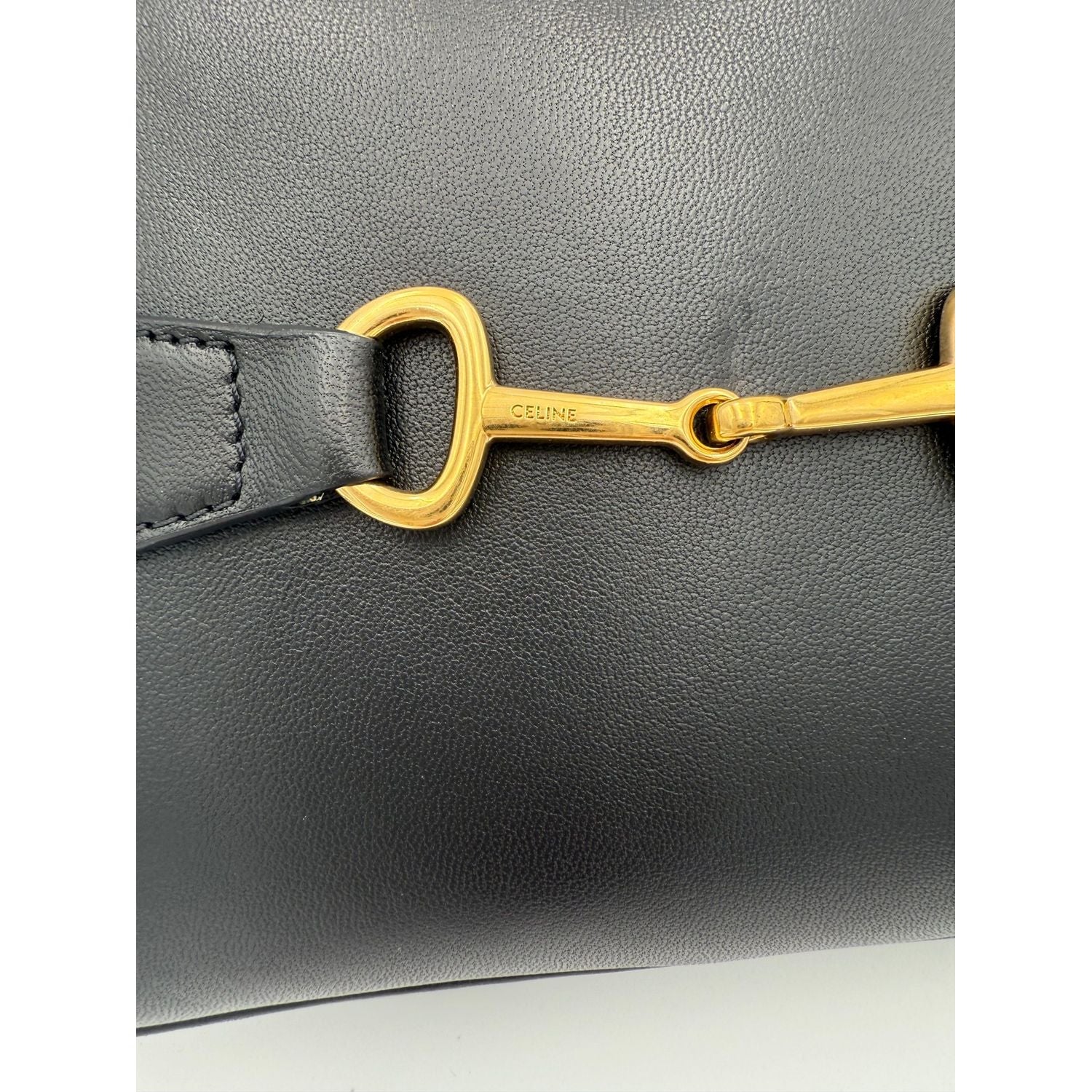 Celine CELINE CRECY Plain Black Handbag
