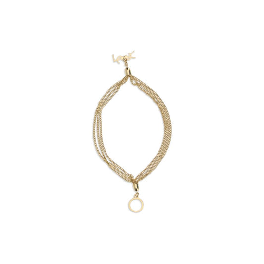 Saint Laurent Gold Brass Bracelet 1728,72470364320,Accessories,Bracelets - Jewellery - Accessories,Gold,Jewellery - Accessories,M,New with tags,Saint Laurent,Women