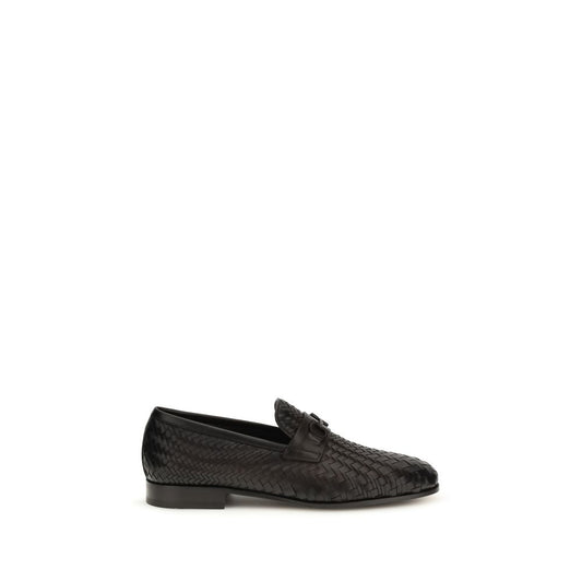 Ferragamo Brown Calf Leather Bos Taurus Slip-On Loafers 1728,72470364320,Brown,EU39.5/US6.5,EU40.5/US7.5,EU40/US7,EU42/US9,Ferragamo,Loafers - Shoes,Men,New with tags,Shoes,Slip-On Loafers - Loafers - Shoes