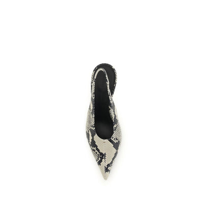 Khaite Multicolor Calf Leather Bos Taurus High Heel Pumps
