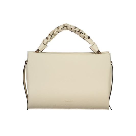 Coccinelle Bianco Leather Women Handbag 1728,67403481248,Bags,Coccinelle,Handbags - Bags,New with tags,White,Women