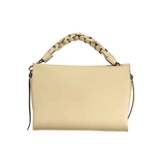 Coccinelle Beige Leather Women Handbag 1728,67403481248,Bags,Beige,Coccinelle,Handbags - Bags,New with tags,Women