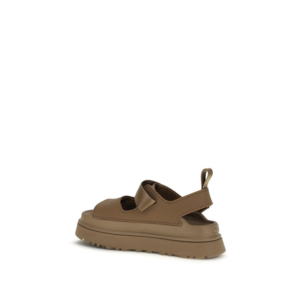 UGG Brown Recycled Polyester Sandals