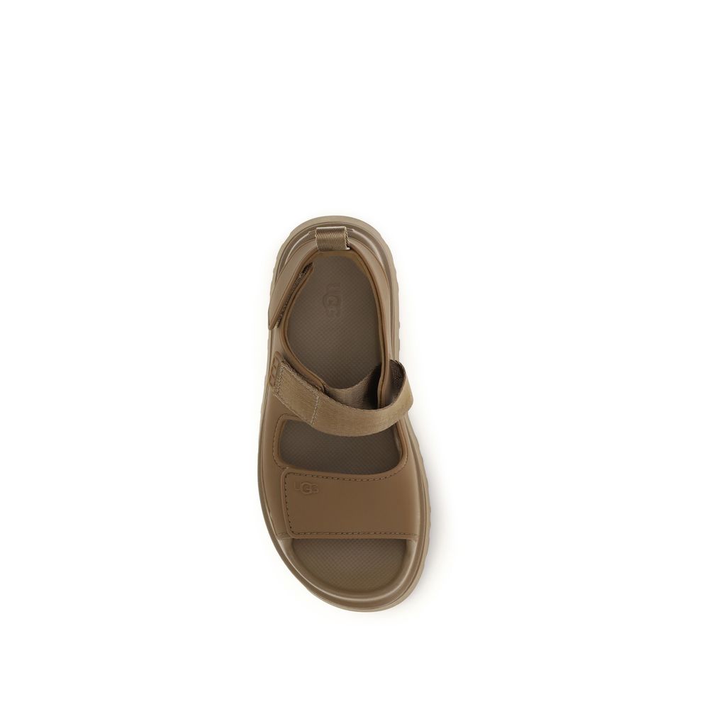 UGG Brown Recycled Polyester Sandals