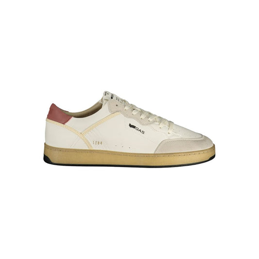 Gas White Polyurethane Men Sneaker 1728,67403481248,Athletic - Sneakers - Shoes,EU42/US9,Gas,Men,New with tags,Shoes,Sneakers - Shoes,White