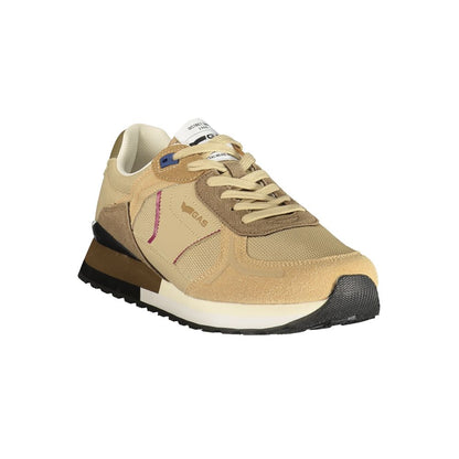 Gas Beige Polyurethane Men Sneaker 1728,67403481248,Athletic - Sneakers - Shoes,Beige,EU40/US7,EU41/US8,EU42/US9,EU43/US10,EU44/US11,EU45/US12,Gas,Men,New with tags,Shoes,Sneakers - Shoes