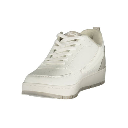Fila Bianco Polyurethane Men Sneaker 1728,67403481248,Athletic - Sneakers - Shoes,EU40/US7,EU41/US8,EU42/US9,EU43/US10,EU44/US11,EU45/US12,EU46,Fila,Men,New with tags,Shoes,Sneakers - Shoes,White