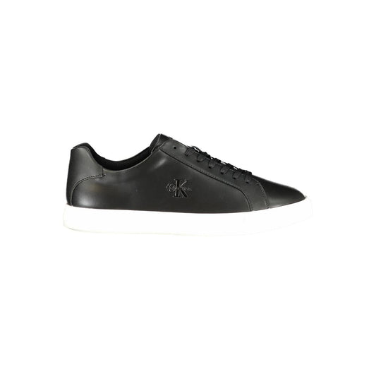 Calvin Klein Black Polyester Athletic Sneakers 1728,67403481248,Athletic - Sneakers - Shoes,Black,Calvin Klein,EU40/US7,EU41/US8,EU42/US9,EU43/US10,EU44/US11,EU45/US12,Men,New with tags,Shoes,Sneakers - Shoes