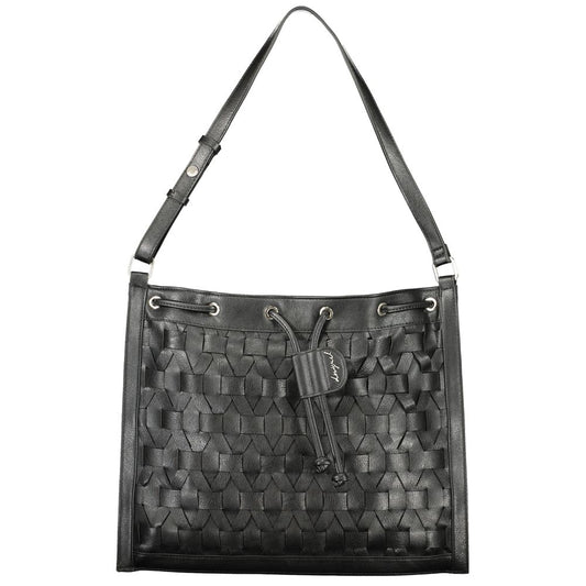 Desigual Black Polyurethane Women Backpack 1728,67403481248,Backpacks - Bags,Bags,Black,Desigual,New with tags,Women