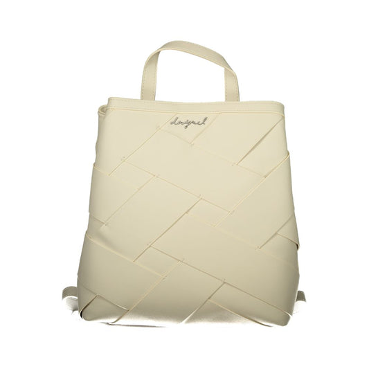 Desigual White Polyethylene Backpack 1728,67403481248,Backpacks - Bags,Bags,Desigual,New with tags,White,Women