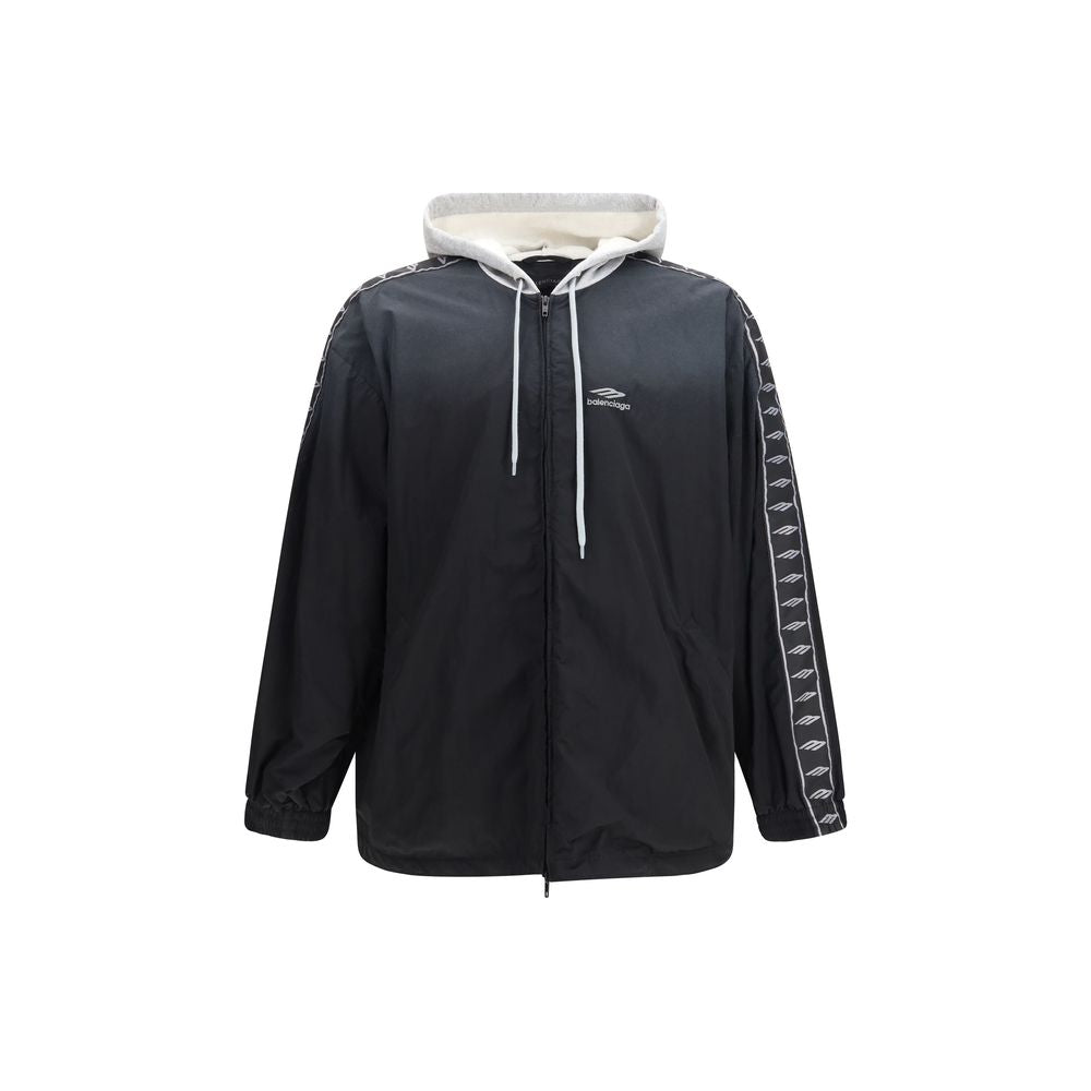 Balenciaga Black Polyester Shell Jacket 1728,72470364320,Balenciaga,Black,Clothing,Jackets & Coats - Clothing,L,Men,New with tags,Shell Jackets - Jackets & Coats - Clothing