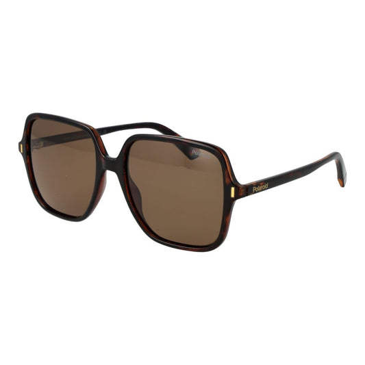 Polaroid Brown Plastic Sunglasses 1728,67434610848,Accessories,Brown,Glasses and Sunglasses - Accessories,New with tags,Polaroid,Sunglasses - Glasses and Sunglasses - Accessories,Women