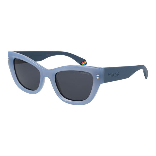 Polaroid Blue Plastic Sunglasses 1728,67434610848,Accessories,Blue,Glasses and Sunglasses - Accessories,New with tags,Polaroid,Sunglasses - Glasses and Sunglasses - Accessories,Women