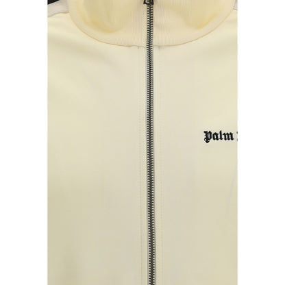 Palm Angels Beige Polyester Sweatshirt 1728,72470364320,Beige,Clothing,L,M,Men,New with tags,Palm Angels,S,Sweaters - Clothing,Sweatshirts - Sweaters - Clothing,XL