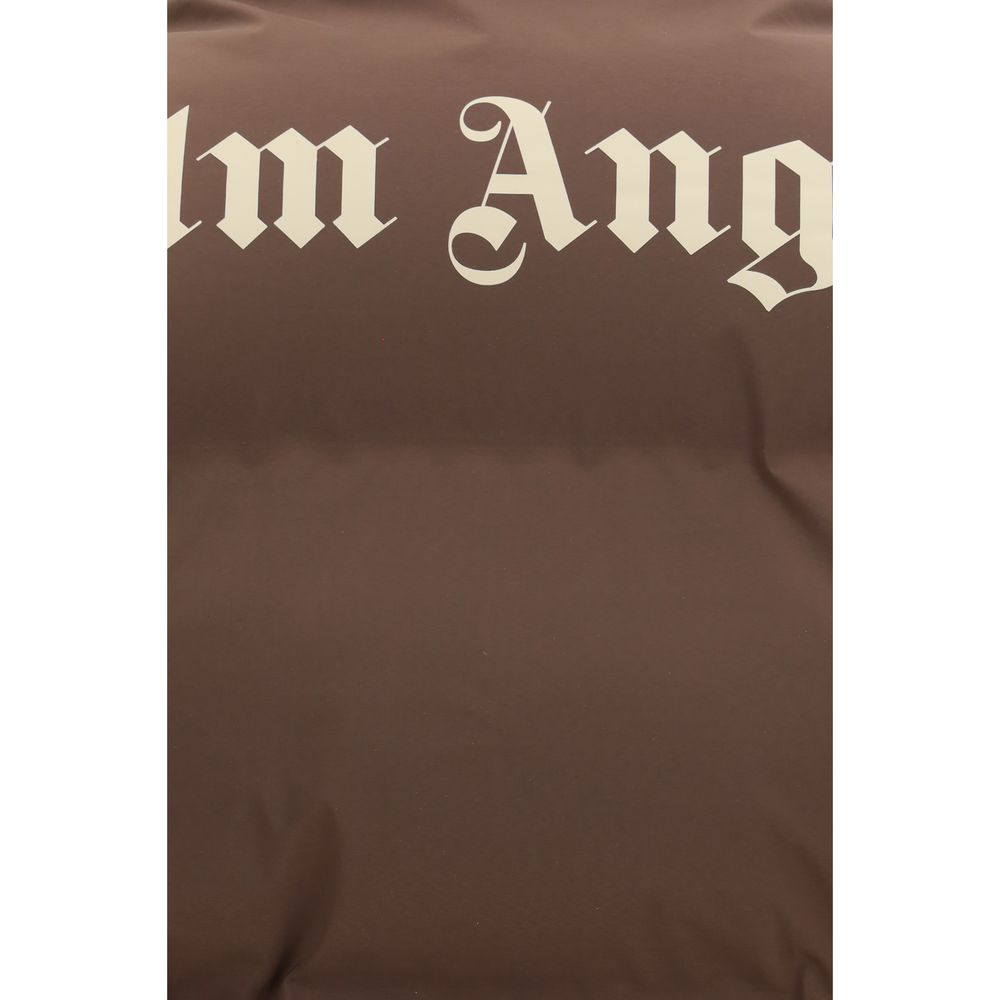 Palm Angels Brown Polyamide Full-Length Jacket 1728,72470364320,Brown,Clothing,Full-Length Jackets - Jackets & Coats - Clothing,Jackets & Coats - Clothing,L,M,Men,New with tags,Palm Angels,S,XL