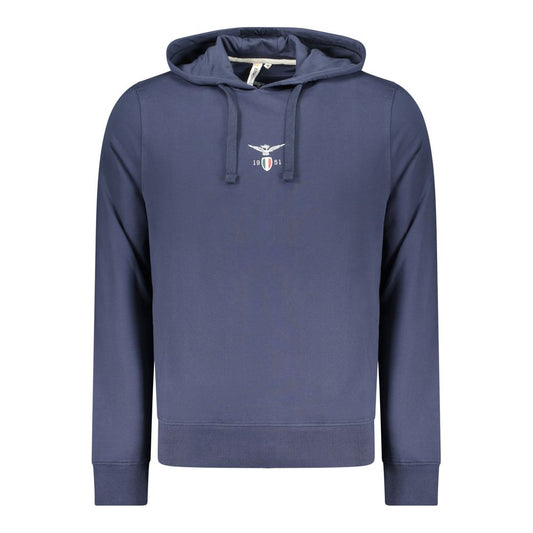 Accademia Militare Blue Cotton Sweatshirt 1728,3XL,67403481248,Accademia Militare,Blue,Clothing,L,M,Men,New with tags,S,Sweaters - Clothing,Sweatshirts - Sweaters - Clothing,XL,XXL