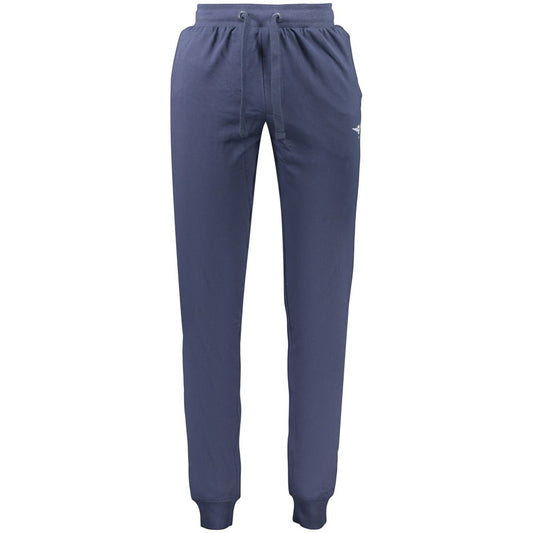 Accademia Militare Blu Cotton Men Sports Trouser 1728,3XL,67403481248,Accademia Militare,Blue,Clothing,Joggers (workout pants) - Sportswear - Clothing,L,M,Men,New with tags,S,Sportswear - Clothing,XL,XXL