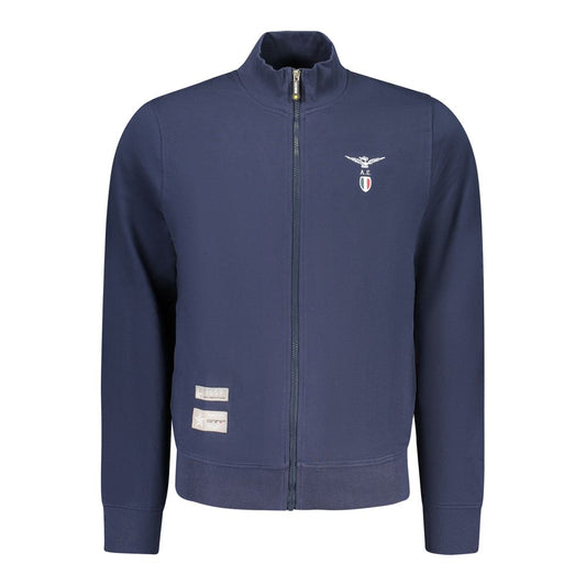 Accademia Militare Blu Cotton Men Sweatshirt