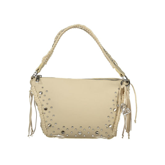 Desigual Beige Polyethylene Handbag 1728,67403481248,Bags,Beige,Desigual,Handbags - Bags,New with tags,Women