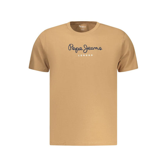 Pepe Jeans Marrone Cotton Men T-Shirt 1728,67403481248,Brown,Clothing,L,M,Men,New with tags,Pepe Jeans,S,T-Shirts - Clothing,XL,XXL