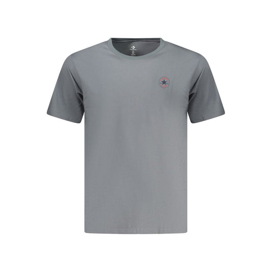 Converse Gray Cotton T-Shirt 1728,67403481248,Clothing,Converse,Gray,L,M,Men,New with tags,S,T-Shirts - Clothing,T-Shirts - T-Shirts - Clothing,XL,XS,XXL