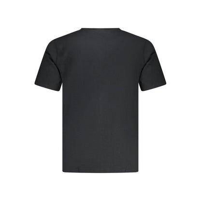 Converse Black Cotton Men T-Shirt