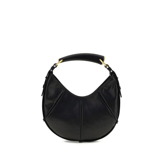 Saint Laurent Black Calf Leather Bos Taurus Shoulder Bag