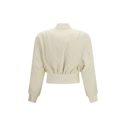 Balenciaga Beige Polyester Bomber