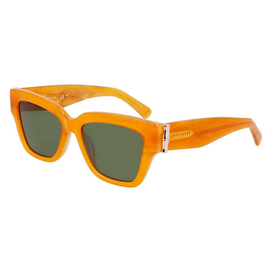 Longchamp Brown Acetate Sunglasses