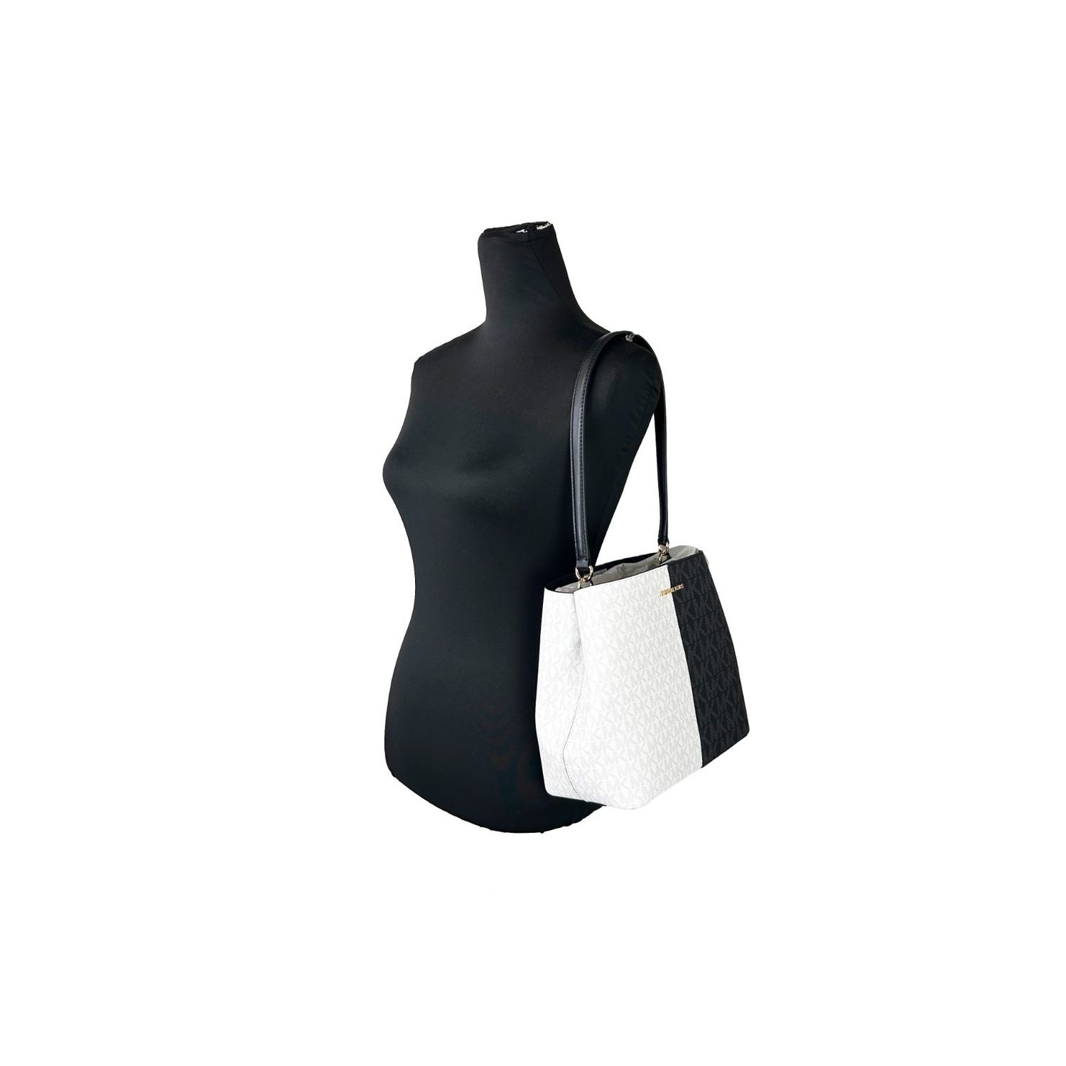 Michael Kors Medium Pratt Signature Bucket Bag