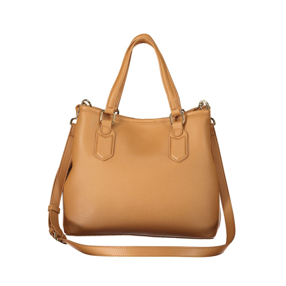 Mario Valentino Brown Polyurethane Womens Bag