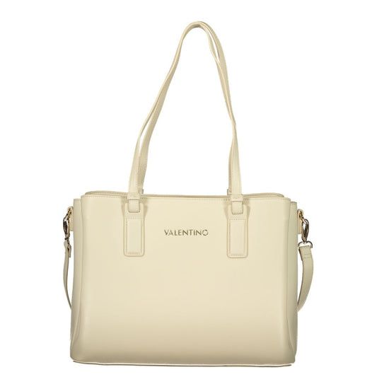 Valentino Beige Polyethylene Handbag