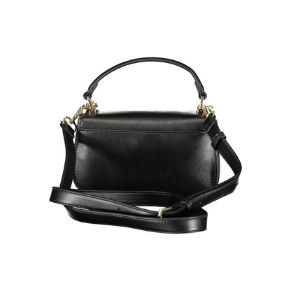 Mario Valentino Black Polyurethane Women's Bag