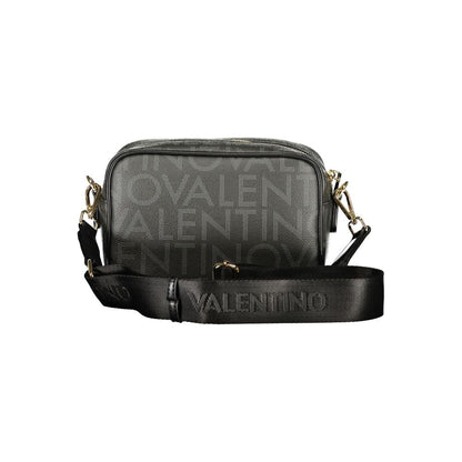 Mario Valentino Black Polyurethane Women's Bag