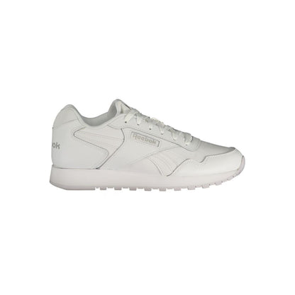 Reebok White Polyester Athletic Sneakers