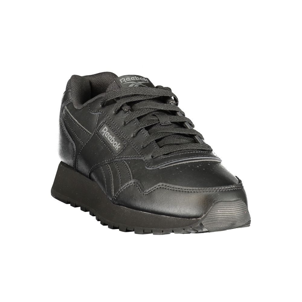 Reebok Black Polyester Athletic Sneakers