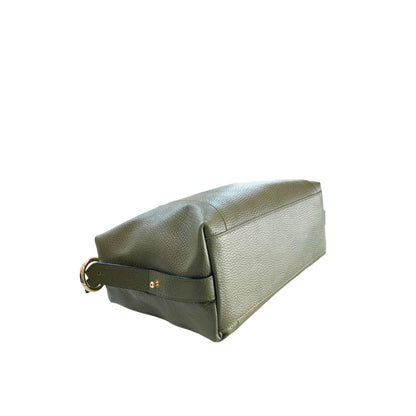 Baldinini Trend Green Leather Women Handbag
